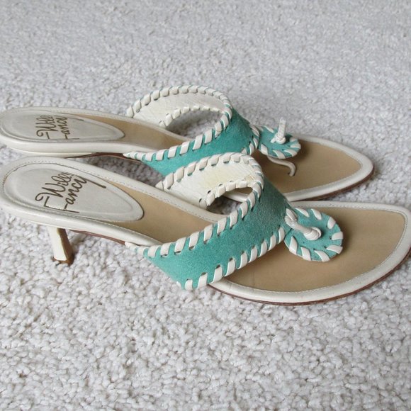 Italian Shoemakers (Brown Like New), Blue & Will's Fancy Sandals (Lot of 3) - Picture 13 of 16